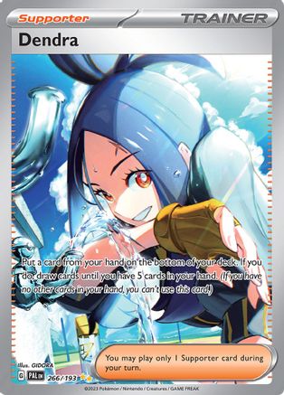 Dendra 266/193 - Holofoil SV2 Paldea Evolved - Special Illustration Rare