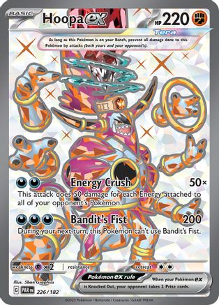 Hoopa ex 226/182 - Holofoil SV4 Paradox Rift - Ultra Rare