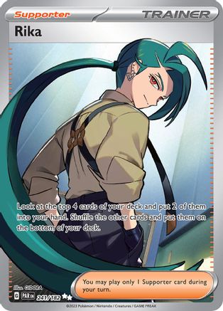 Rika 241/182 - Holofoil SV4 Paradox Rift - Ultra Rare
