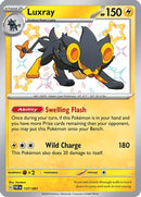 Luxray 137/091 - Holofoil SV Paldean Fates - Shiny Rare
