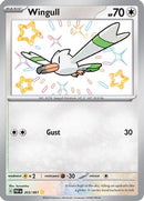 Wingull 203/091 - Holofoil SV Paldean Fates - Shiny Rare