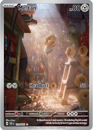 Meltan 179/162 - Holofoil SV05 Temporal Forces - Illustration Rare