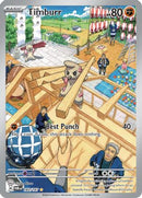 Timburr 183/167 - Holofoil SV06 Twilight Masquerade - Illustration Rare