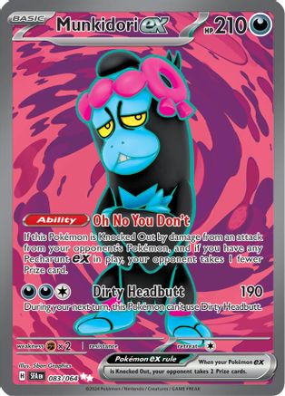 Munkidori ex 083/064 - Holofoil SV Shrouded Fable - Ultra Rare