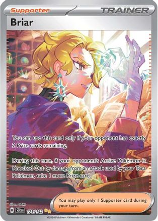 Briar 171/142 - Holofoil SV7 Stellar Crown - Special Illustration Rare