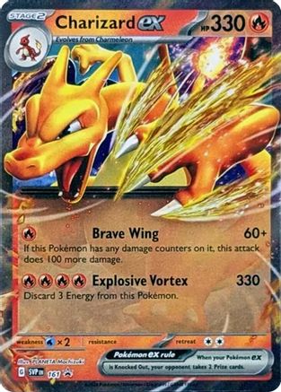 Charizard ex 161 - Holofoil SV Scarlet & Violet Promo Cards - Promo