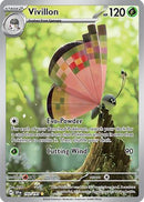 Vivillon 193/191 - Holofoil SV08 Surging Sparks - Illustration Rare