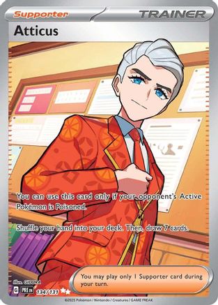 Atticus 134/131 - Holofoil SV8.5 Prismatic Evolutions - Ultra Rare