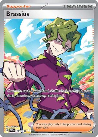Brassius 135/131 - Holofoil SV Prismatic Evolutions - Ultra Rare