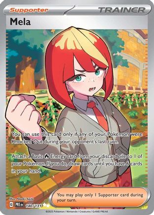 Mela 140/131 - Holofoil SV8.5 Prismatic Evolutions - Ultra Rare