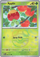Applin (Master Ball Pattern) 009/131 - Holofoil SV Prismatic Evolutions - Common