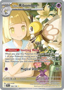 Lillie's Ribombee 164/159 - Holofoil SV09 Journey Together - Illustration Rare