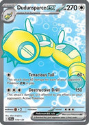 Dudunsparce ex 178/159 - Holofoil SV09 Journey Together - Ultra Rare