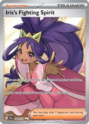 Iris's Fighting Spirit 180/159 - Holofoil SV09 Journey Together - Ultra Rare