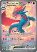 Salamence ex 187/159 - Holofoil SV09 Journey Together - Special Illustration Rare