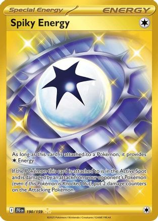 Spiky Energy 190/159 - Holofoil SV09 Journey Together - Hyper Rare