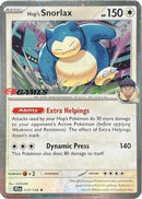 Hop's Snorlax 117/159 - Holofoil EB Games - Promo