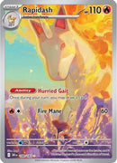Rapidash 189/182 - Holofoil SV10 Destined Rivals - Illustration Rare