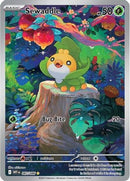 Sewaddle 087/086 - Holofoil SV White Flare - Illustration Rare