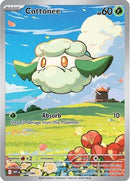 Cottonee 090/086 - Holofoil SV White Flare - Illustration Rare