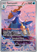Samurott 107/086 - Holofoil SV White Flare - Illustration Rare