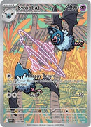 Swoobat 120/086 - Holofoil SV White Flare - Illustration Rare