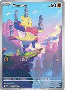 Mienfoo 133/086 - Holofoil SV White Flare - Illustration Rare
