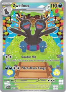 Zweilous 147/086 - Holofoil SV White Flare - Illustration Rare