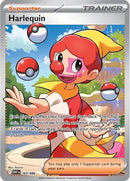 Harlequin 163/086 - Holofoil SV White Flare - Ultra Rare