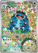 Seismitoad 105/086 - Holofoil SV Black Bolt - Illustration Rare