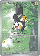 Emolga 112/086 - Holofoil SV Black Bolt - Illustration Rare
