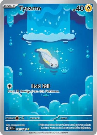 Tynamo 113/086 - Holofoil SV Black Bolt - Illustration Rare