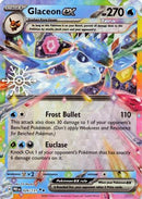 Glaceon ex 026/131 - SV Prismatic Evolutions - Festive Holiday Calendar Stamp