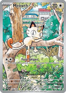 Meowth 106 - Holofoil ME02 Phantasmal Flames - Illustration Rare