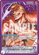 Donquixote Doflamingo - OP14-060 (Alternate Art) - The Azure Sea's Seven Foil