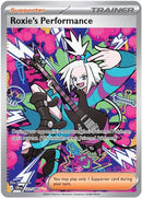Roxie's Performance 121/086 - Holofoil ME04 Chaos Rising - Special Illustration Rare