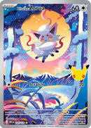 Hisuian Zorua 145/128 - Holofoil ME 30th Celebration - Illustration Rare