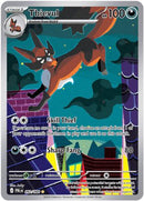 Thievul 092/084 - Holofoil ME05 Pitch Black - Illustration Rare