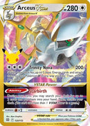 Arceus VSTAR 123/172 - Holofoil ME 30th Celebration Classic Collection - Classic Collection