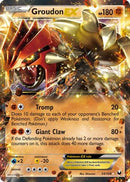 Groudon EX 054/108 - Holofoil Dark Explorers - Ultra Rare