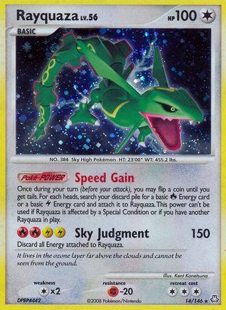Rayquaza 014/146 - Holofoil Legends Awakened - Holo Rare
