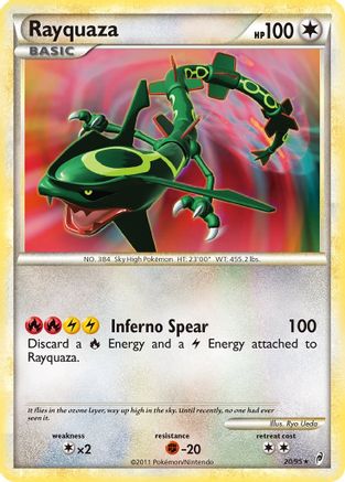Rayquaza 020/95 - Holofoil Call of Legends - Holo Rare
