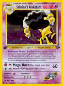 Sabrina's Alakazam 016/132 - Unlimited Holofoil Gym Challenge - Holo Rare