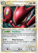 Scizor (Prime) 084/90 - Holofoil Undaunted - Ultra Rare