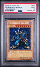 Tri-Horned Dragon 000 Lob Reprint Yu-Gi-Oh! Legend Of Blue Eyes White Dragon Rep