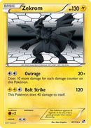 Zekrom 047/114 - Holofoil Black and White - Holo Rare