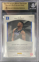 BGS 9.5 GEM MINT: NBA - Zion Williamson 51 - 2019 Panini Prizm Draft Picks - Pink Pulsar