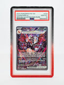 Cardboard Guardian - PSA Vanta Case - Crimson Moon Gradient