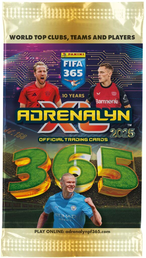 PANINI FIFA 365 Adrenalyn XL 2025 Soccer Booster Pack