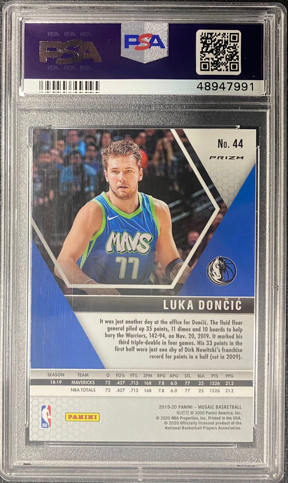 超レア 99枚限定 PSA9 Luka Doncic 2019 #399 BGS 【公式通販】